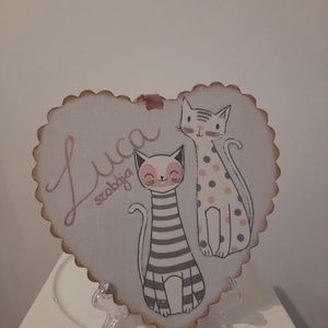 Vintage mintájú rókás fali vagy ajtódísz gyerekszobába- felírattal - otthon & életmód - dekoráció - ajtó- és ablak dekoráció - ajtódísz & kopogtató - Meska.hu