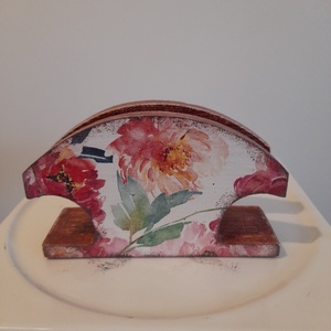  Vintage  stílusú szalvéta tartó fából - ékszer - ékszertartó - ékszerdoboz - Meska.hu