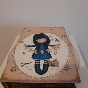  Vintage  stílusú dobozka gyerekeknek - ékszer - ékszertartó - ékszerdoboz - Meska.hu