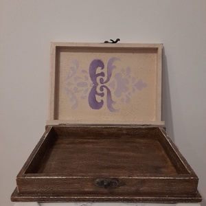  Vintage  madrkás ékszertartó doboz/varrós doboz könyv formájú - ékszer - ékszertartó - ékszerdoboz - Meska.hu