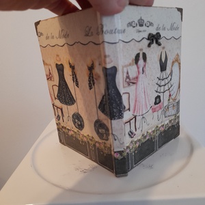 Notesz, jegyzetfüzet mintával a vintage jegyében - otthon & életmód - konyhafelszerelés, tálalás - sütés, főzés - receptfüzet - Meska.hu