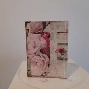 Notesz, jegyzetfüzet mintával a vintage jegyében - otthon & életmód - konyhafelszerelés, tálalás - sütés, főzés - receptfüzet - Meska.hu