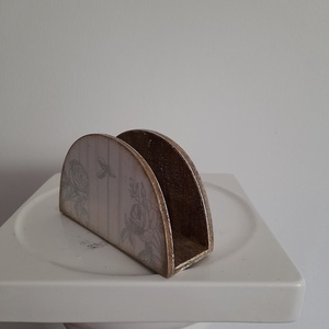  Vintage  stílusú szalvéta tartó fából - ékszer - ékszertartó - ékszerdoboz - Meska.hu