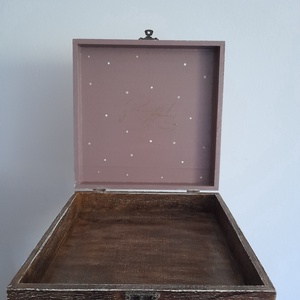  Vintage  stílusú nagy méretű  tároló doboz/ varrós doboz - ékszer - ékszertartó - ékszerdoboz - Meska.hu