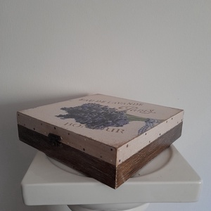  Vintage  stílusú nagy méretű  tároló doboz/ varrós doboz - ékszer - ékszertartó - ékszerdoboz - Meska.hu