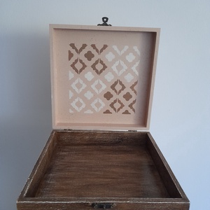  Vintage  stílusú nagy méretű  tároló doboz/ varrós doboz - ékszer - ékszertartó - ékszerdoboz - Meska.hu