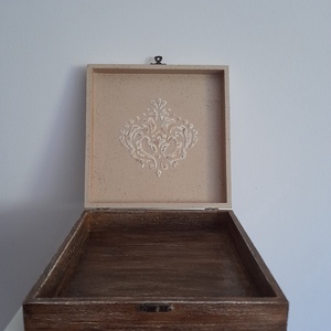  Vintage  stílusú nagy méretű  tároló doboz/ varrós doboz - ékszer - ékszertartó - ékszerdoboz - Meska.hu