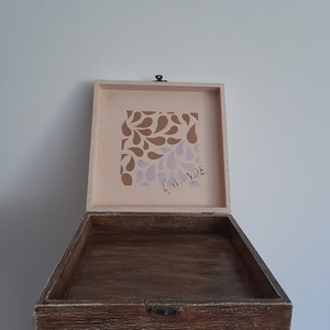  Vintage  stílusú nagy méretű  tároló doboz/ varrós doboz - ékszer - ékszertartó - ékszerdoboz - Meska.hu