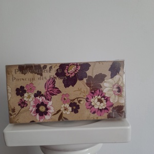  Vintage virágos ékszertartó doboz/varrós doboz - ékszer - ékszertartó - ékszerdoboz - Meska.hu