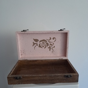  Vintage virág csendélet mintás ékszertartó doboz/ varrós doboz - otthon & életmód - konyhafelszerelés, tálalás - konyhai tárolás - tea & kávé tárolás - Meska.hu