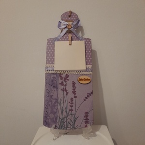 Levendulás üzenőtábla Édes otthon  felírattal - otthon & életmód - dekoráció - ajtó- és ablak dekoráció - ajtótábla - Meska.hu