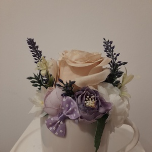  Virágbox / asztaldísz kerámia kaspóban - otthon & életmód - dekoráció - Meska.hu