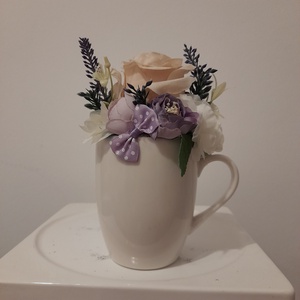  Virágbox / asztaldísz kerámia kaspóban - otthon & életmód - dekoráció - Meska.hu