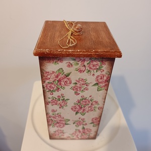  Virgos magas tároló doboz/cukortartó/kávétartó/keksz tartó - otthon & életmód - konyhafelszerelés, tálalás - konyhai tárolás - tea & kávé tárolás - Meska.hu