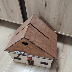 Pénzgyűjtő doboz - esküvő - emlék & ajándék - doboz - Meska.hu