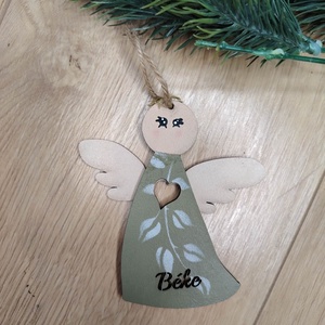 Karácsonyi fadísz, Karácsony, Karácsonyi lakásdekoráció, Karácsonyfadíszek, Gravírozás, pirográfia, Festészet, MESKA