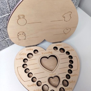 Fog-gyűjtő doboz - baba - mama - babaemlékek - baba emlékőrző - Meska.hu