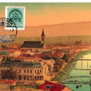 Esztergomot  1917-ben ábrázoló plakát - otthon & életmód - dekoráció - kép & falikép - plakát - Meska.hu