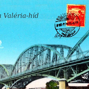 Az Esztergomi Mária Valéria hidat  1918-ban ábrázoló falikép - otthon & életmód - dekoráció - kép & falikép - plakát - Meska.hu
