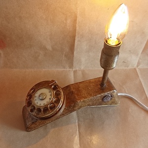 Telefon Lámpa Steampunk - otthon & életmód - lámpa - asztali lámpa - Meska.hu
