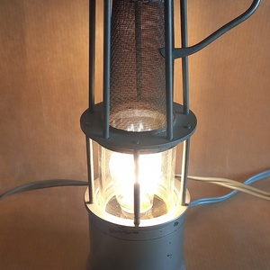 Davy lámpa égővel - otthon & életmód - lámpa - asztali lámpa - Meska.hu