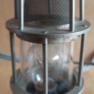 Davy lámpa égővel - otthon & életmód - lámpa - asztali lámpa - Meska.hu