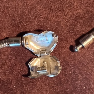 Nemesacél (orvosi fém)kigyólánc szívzáras 18 cm karkötő - esküvő - ékszer - karkötő & csuklódísz - Meska.hu