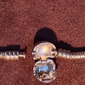 Nemesacél (orvosi fém)kigyólánc gömbzáras  19 cm karkötő - esküvő - ékszer - karkötő & csuklódísz - Meska.hu