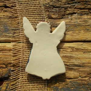 Repülő Angyalka - művészet - szobor - kerámia - Meska.hu