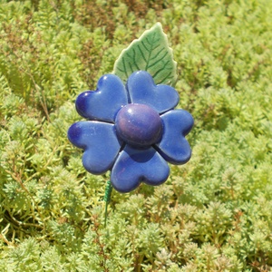 Kék virág ,levéllel - otthon & életmód - ház & kert - növény & veteményes - Meska.hu Kék virág ,levéllel - otthon & életmód - ház & kert - növény & veteményes - Meska.hu