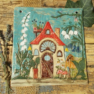 Mint a mesében... - otthon & életmód - dekoráció - fali és függő dekoráció - falra akasztható dekor - Meska.hu