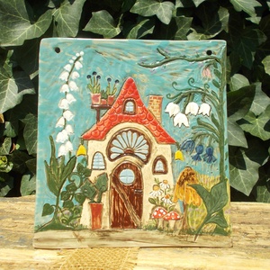 Mint a mesében... - otthon & életmód - dekoráció - fali és függő dekoráció - falra akasztható dekor - Meska.hu