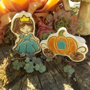 Hamupipöke és a tökhintó, Otthon & Életmód, Dekoráció, Asztal és polc dekoráció, Asztaldísz, Kerámia, MESKA