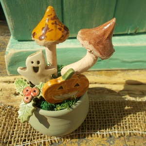 Halloween asztaldísz - otthon & életmód - dekoráció - asztal és polc dekoráció - asztaldísz - Meska.hu