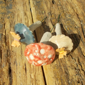 Gombák a mezőn - otthon & életmód - ház & kert - kerti dísz - Meska.hu