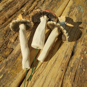 Gombák a mezőn - otthon & életmód - ház & kert - kerti dísz - Meska.hu