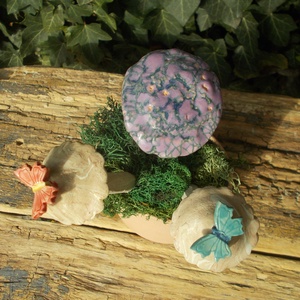 Gombák a mezőn - otthon & életmód - ház & kert - kerti dísz - Meska.hu