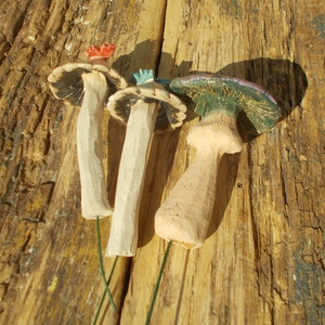 Gombák a mezőn - otthon & életmód - ház & kert - kerti dísz - Meska.hu