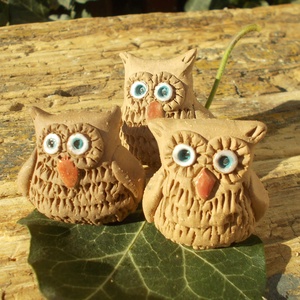 Baglyocskák -  - Meska.hu Baglyocskák -  - Meska.hu