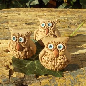 Baglyocskák - otthon & életmód - dekoráció - Meska.hu