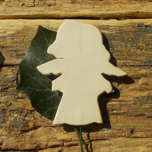 Angyalka - művészet - szobor - kerámia - Meska.hu