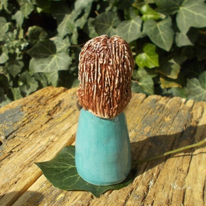 Kicsi lány - művészet - szobor - kerámia - Meska.hu