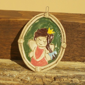 Tündérkés falikép - otthon & életmód - dekoráció - fali és függő dekoráció - falra akasztható dekor - Meska.hu