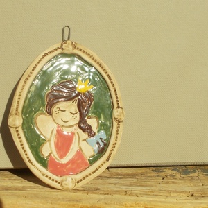 Tündérkés falikép - otthon & életmód - dekoráció - fali és függő dekoráció - falra akasztható dekor - Meska.hu