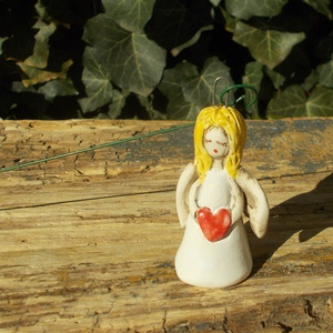 Apró angyalka - művészet - szobor - kerámia - Meska.hu Apró angyalka - művészet - szobor - kerámia - Meska.hu