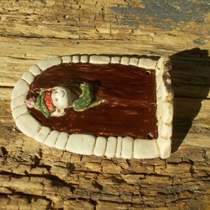 Tündérajtó manócskával - otthon & életmód - babaszoba, gyerekszoba - babaszoba dekoráció - Meska.hu