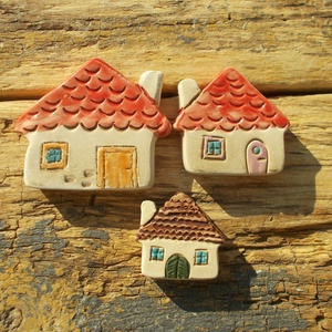 Apró házak - otthon & életmód - ház & kert - kerti dísz - Meska.hu