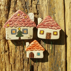 Apró házak - otthon & életmód - ház & kert - kerti dísz - Meska.hu