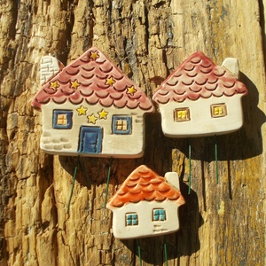 Apró házak - otthon & életmód - ház & kert - kerti dísz - Meska.hu