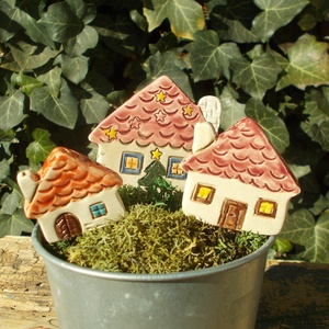 Apró házak - otthon & életmód - ház & kert - kerti dísz - Meska.hu